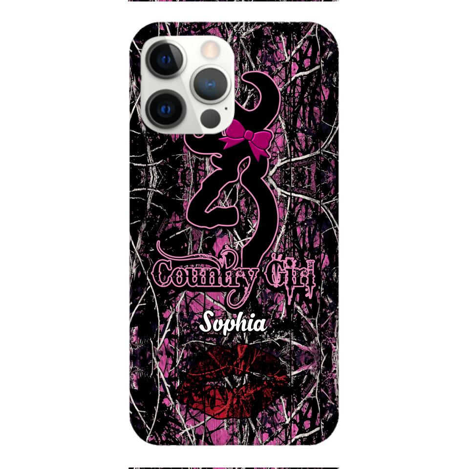 Personalized Country Girl Phone Case Printed V3Q 1304