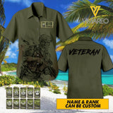 PERSONALIZED CANADIAN VETERAN HAWAII SHIRTS QTHC1304