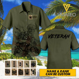 PERSONALIZED UK VETERAN HAWAII SHIRTS QTHC1304