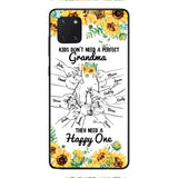 Personalized Kid don't need perfect Grandma Phone Case Printed 3T 1404