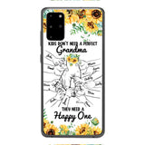 Personalized Kid don't need perfect Grandma Phone Case Printed 3T 1404