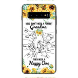 Personalized Kid don't need perfect Grandma Phone Case Printed 3T 1404