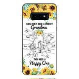 Personalized Kid don't need perfect Grandma Phone Case Printed 3T 1404