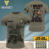 DH Personalized Canadian Soldier/Veterans Tshirt 3D Printed MQ1404