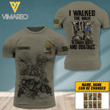 DH Personalized Australian Soldier/Veterans Tshirt 3D Printed MQ1404