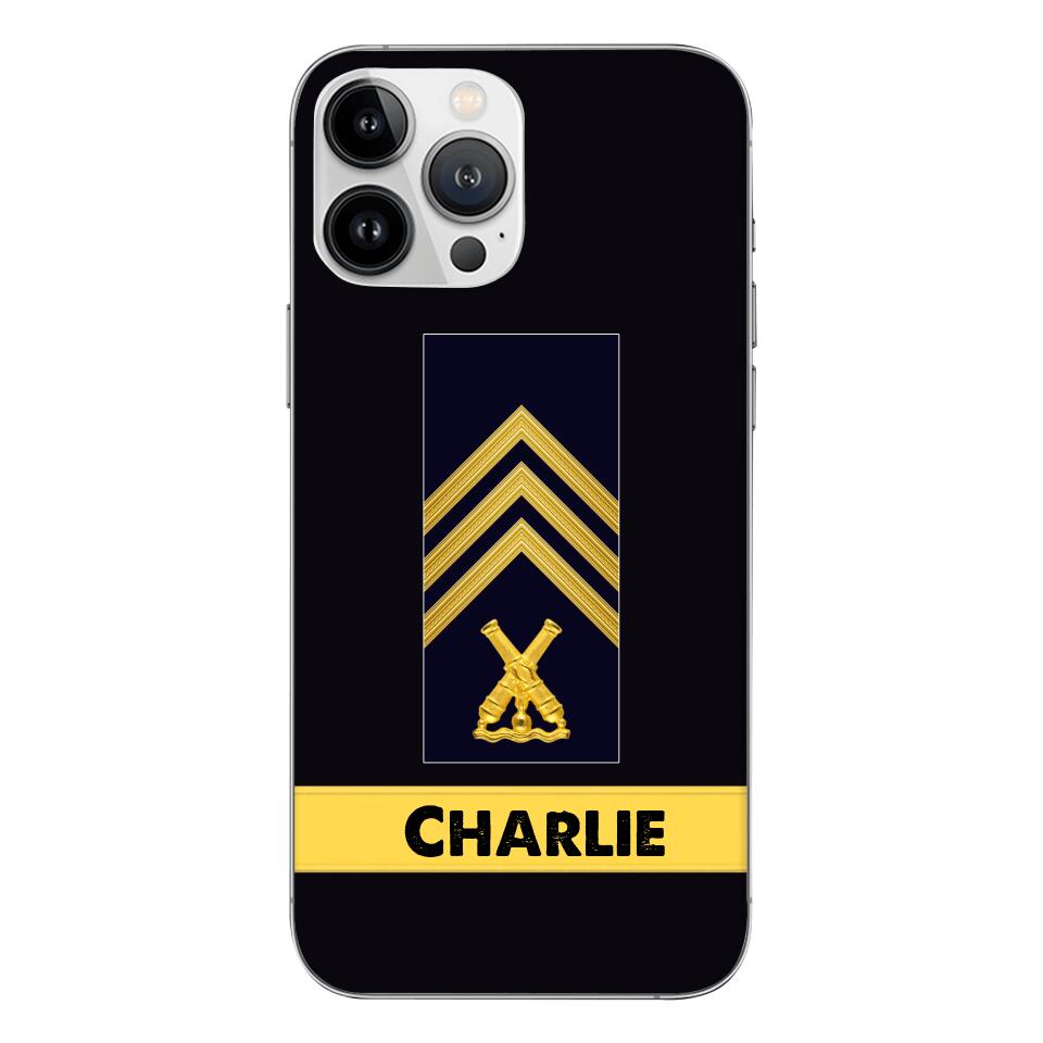 Personalized Swedish Soldier Phone Case Printed 22APR-HC14