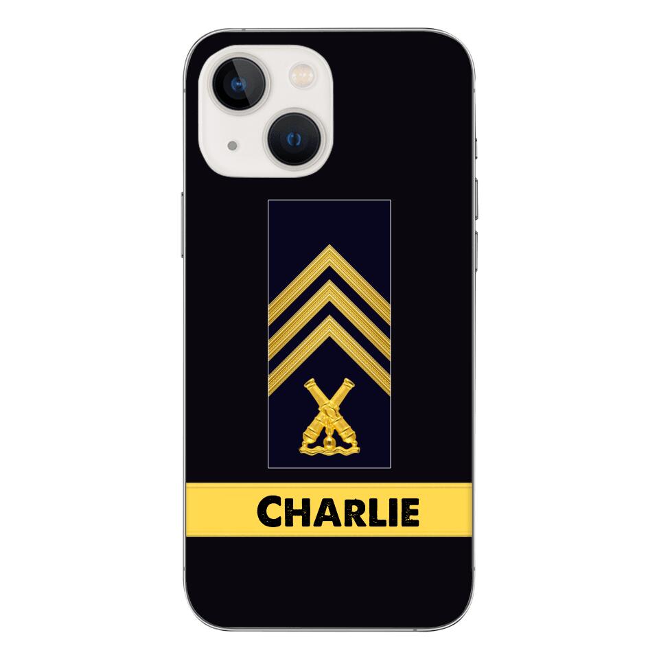 Personalized Swedish Soldier Phone Case Printed 22APR-HC14