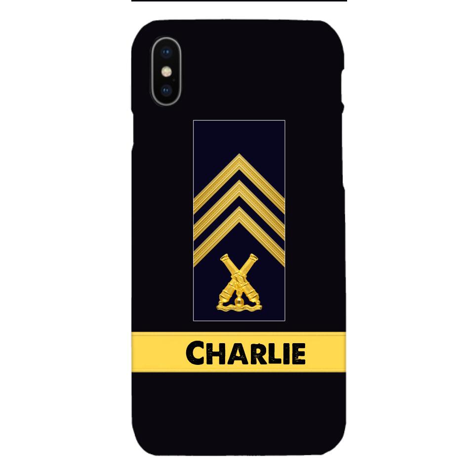 Personalized Swedish Soldier Phone Case Printed 22APR-HC14