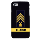 Personalized Swedish Soldier Phone Case Printed 22APR-HC14