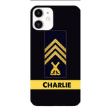 Personalized Swedish Soldier Phone Case Printed 22APR-HC14
