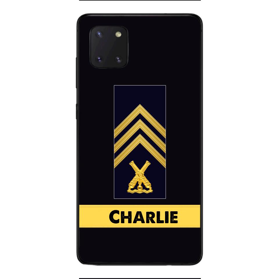 Personalized Swedish Soldier Phone Case Printed 22APR-HC14