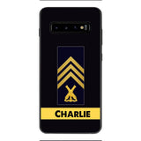 Personalized Swedish Soldier Phone Case Printed 22APR-HC14