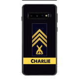 Personalized Swedish Soldier Phone Case Printed 22APR-HC14