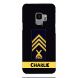 Personalized Swedish Soldier Phone Case Printed 22APR-HC14
