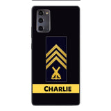 Personalized Swedish Soldier Phone Case Printed 22APR-HC14