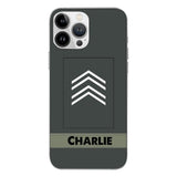 Personalized Belgian Soldier Phone Case Printed 22APR-HC14