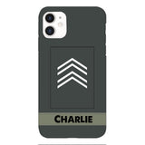 Personalized Belgian Soldier Phone Case Printed 22APR-HC14