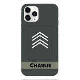 Personalized Belgian Soldier Phone Case Printed 22APR-HC14