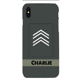 Personalized Belgian Soldier Phone Case Printed 22APR-HC14