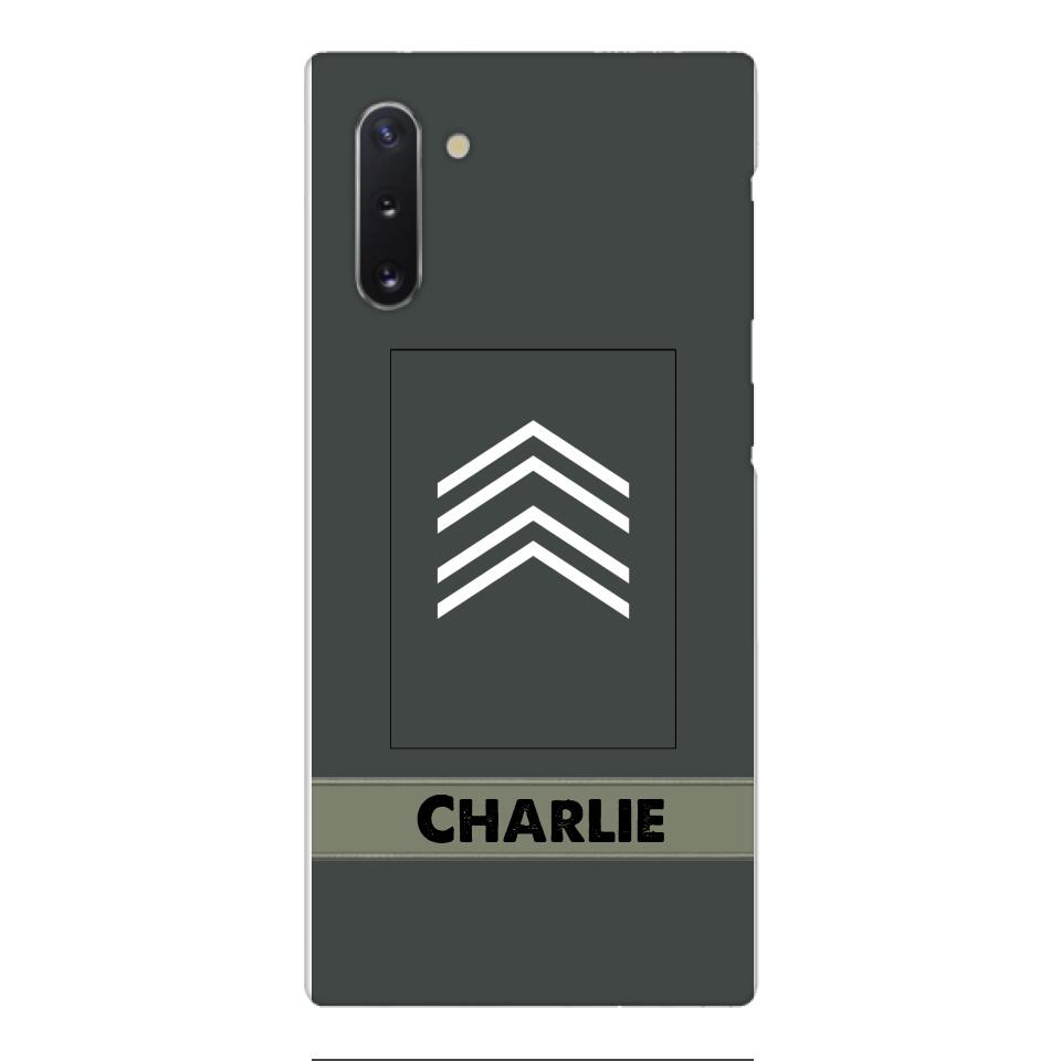Personalized Belgian Soldier Phone Case Printed 22APR-HC14