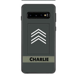 Personalized Belgian Soldier Phone Case Printed 22APR-HC14