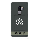 Personalized Belgian Soldier Phone Case Printed 22APR-HC14