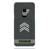 Personalized Belgian Soldier Phone Case Printed 22APR-HC14