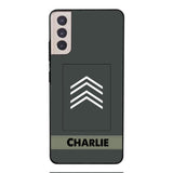 Personalized Belgian Soldier Phone Case Printed 22APR-HC14