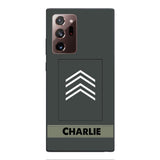 Personalized Belgian Soldier Phone Case Printed 22APR-HC14