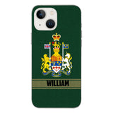 Personalized Canadian Soldier Phone Case Printed 22APR-HQ14