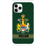 Personalized Canadian Soldier Phone Case Printed 22APR-HQ14