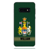 Personalized Canadian Soldier Phone Case Printed 22APR-HQ14