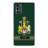 Personalized Canadian Soldier Phone Case Printed 22APR-HQ14
