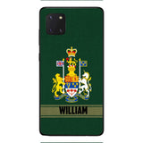 Personalized Canadian Soldier Phone Case Printed 22APR-HQ14