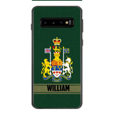 Personalized Canadian Soldier Phone Case Printed 22APR-HQ14