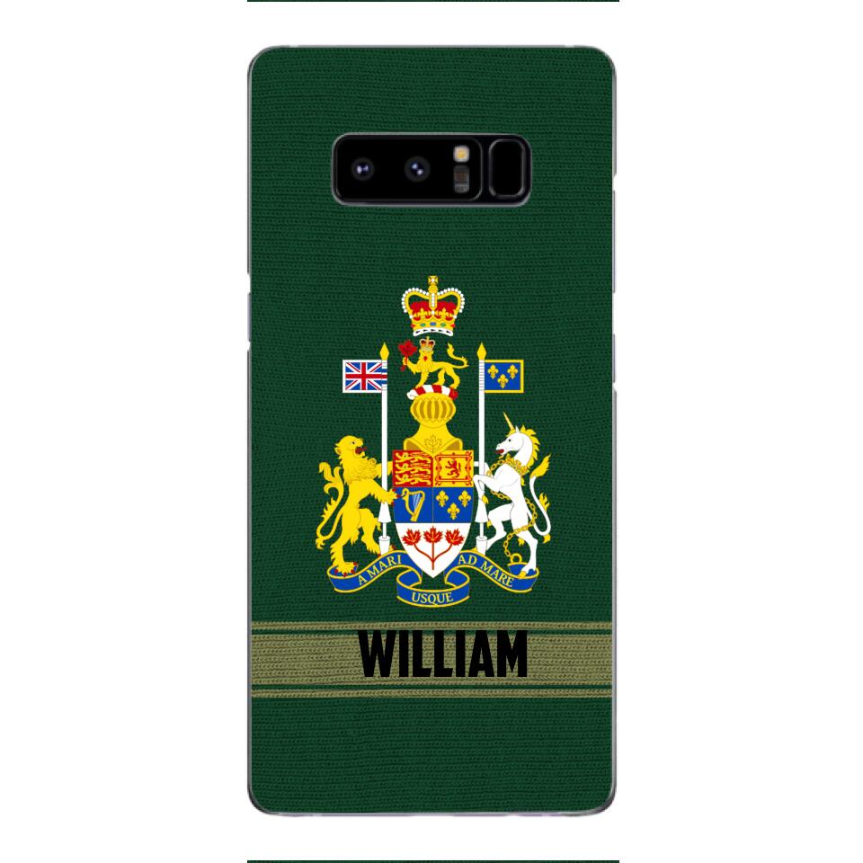 Personalized Canadian Soldier Phone Case Printed 22APR-HQ14