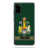 Personalized Canadian Soldier Phone Case Printed 22APR-HQ14