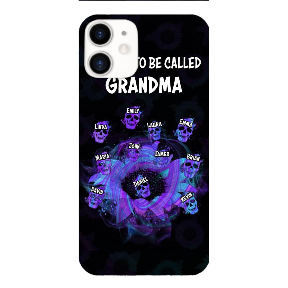 Personalized Bless to be called Grandma Phone Case Printed M3Q 1504