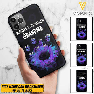 Personalized Bless to be called Grandma Phone Case Printed M3Q 1504