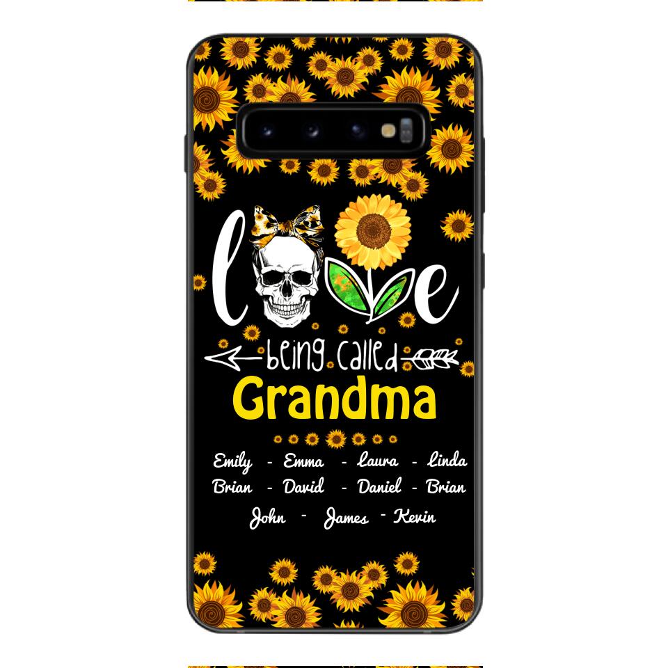 Personalized Love being called Grandma Phone Case Printed 3T 1504