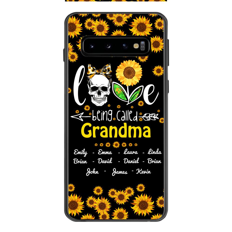 Personalized Love being called Grandma Phone Case Printed 3T 1504