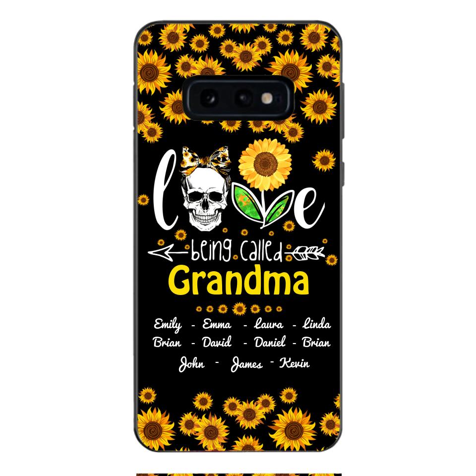 Personalized Love being called Grandma Phone Case Printed 3T 1504