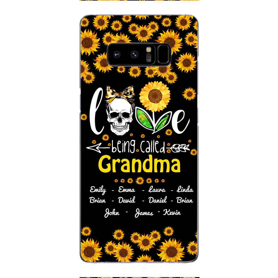 Personalized Love being called Grandma Phone Case Printed 3T 1504