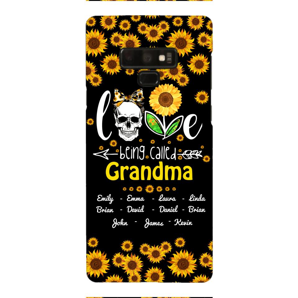 Personalized Love being called Grandma Phone Case Printed 3T 1504
