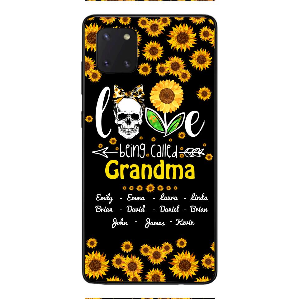 Personalized Love being called Grandma Phone Case Printed 3T 1504