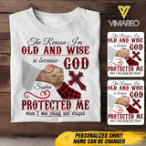Personalized God Protect Me Tshirt Printed 3T 1604