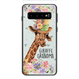 PERSONALIZED GIRAFFE GRANDMA PHONECASE QTVQ1604