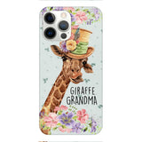 PERSONALIZED GIRAFFE GRANDMA PHONECASE QTVQ1604