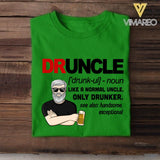 DH Personalized Druncle Man Tshirt Printed HQ1604