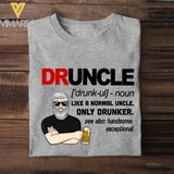 DH Personalized Druncle Man Tshirt Printed HQ1604